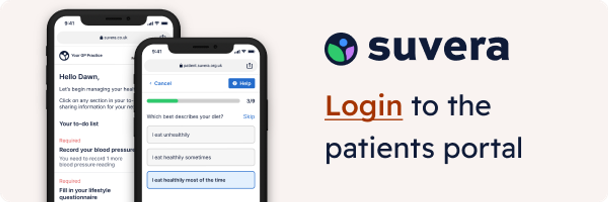 Suvera Patient Login Portal